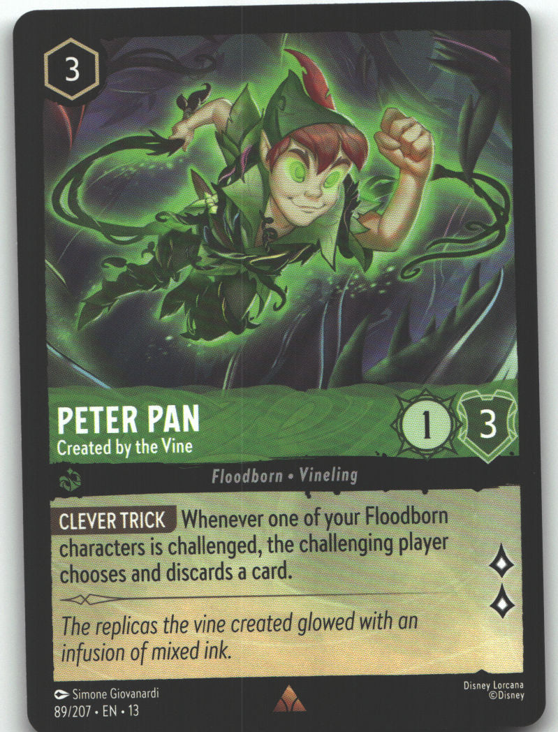 Peter Pan - Created by the Vine