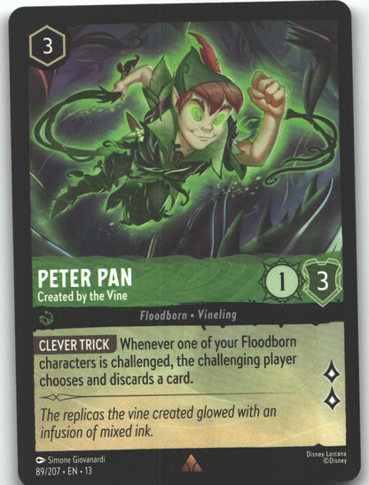 Peter Pan - Created by the Vine