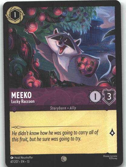 Meeko - Lucky Raccoon