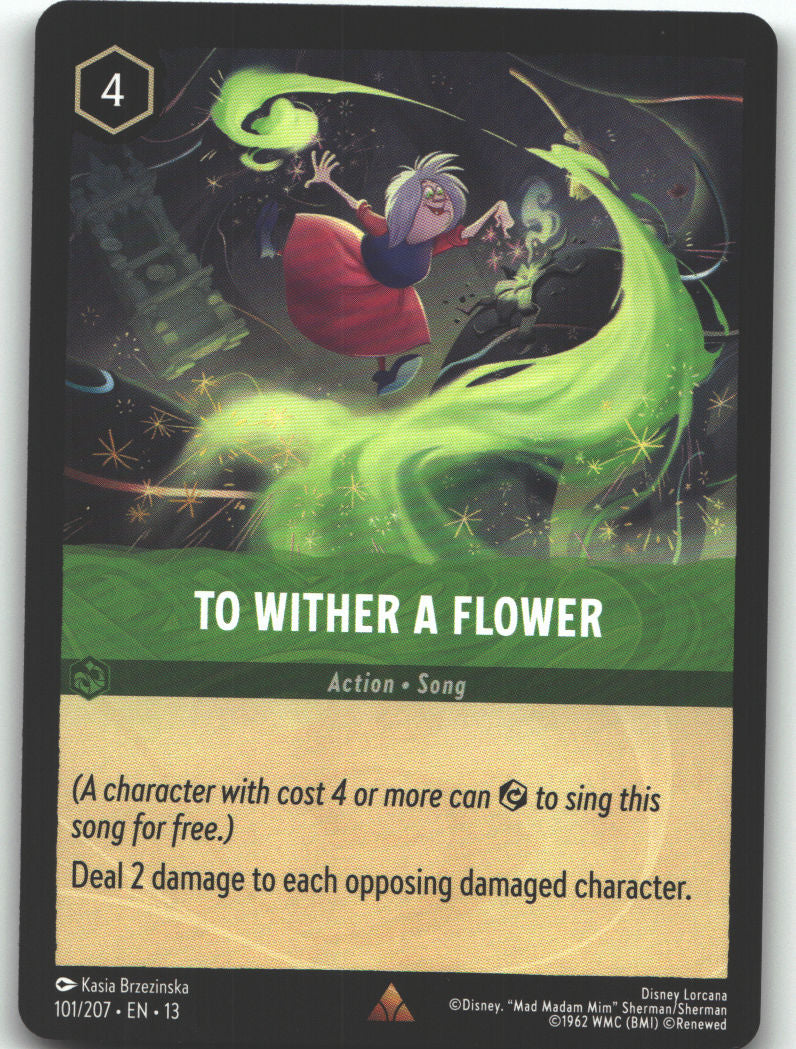 To Wither a Flower