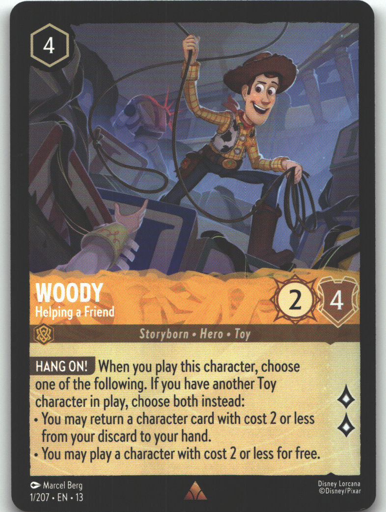 Woody - Helping a Friend