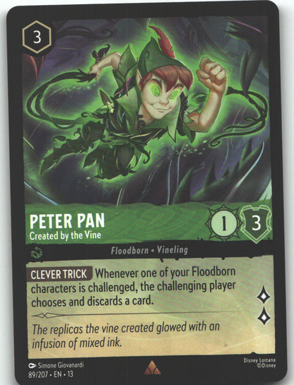 Peter Pan - Created by the Vine