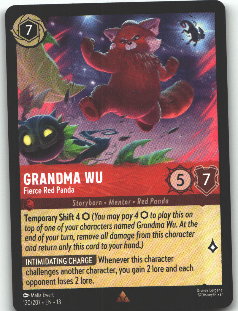 Grandma Wu - Fierce Red Panda