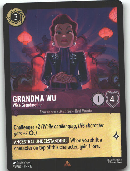 Grandma Wu - Wise Grandmother