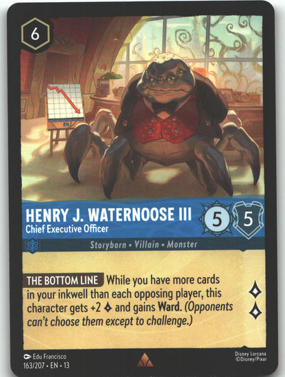 Henry J. Waternoose III - Chief Executive Officer