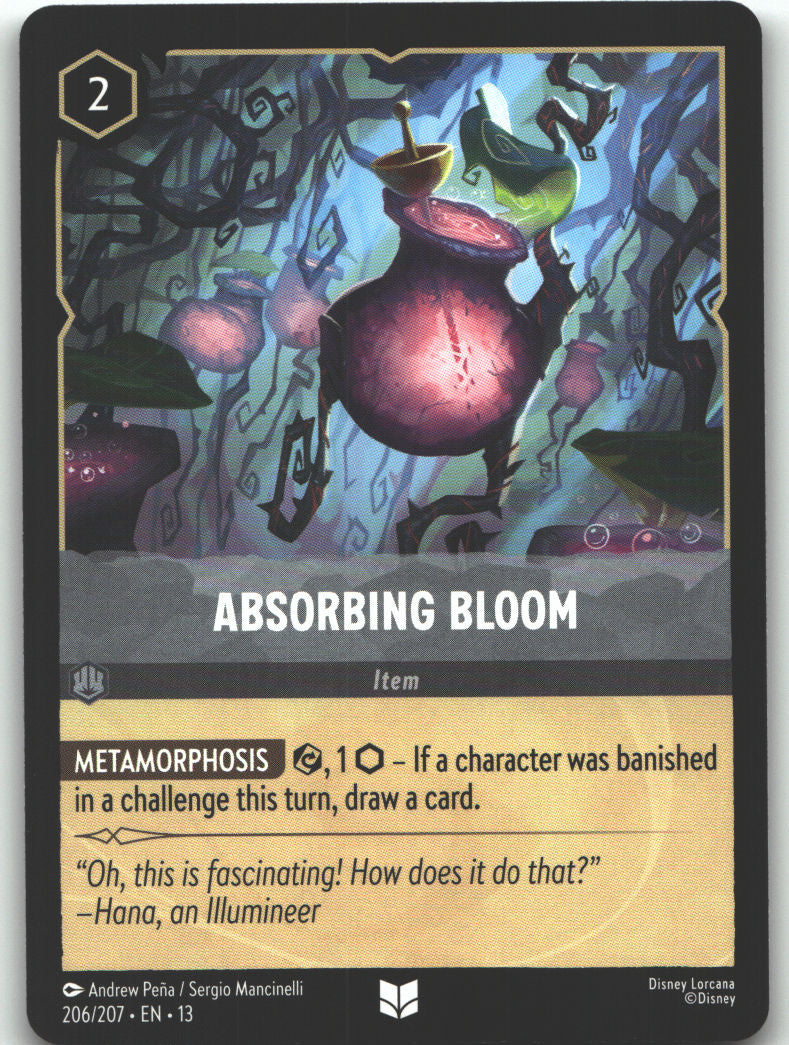 Absorbing Bloom