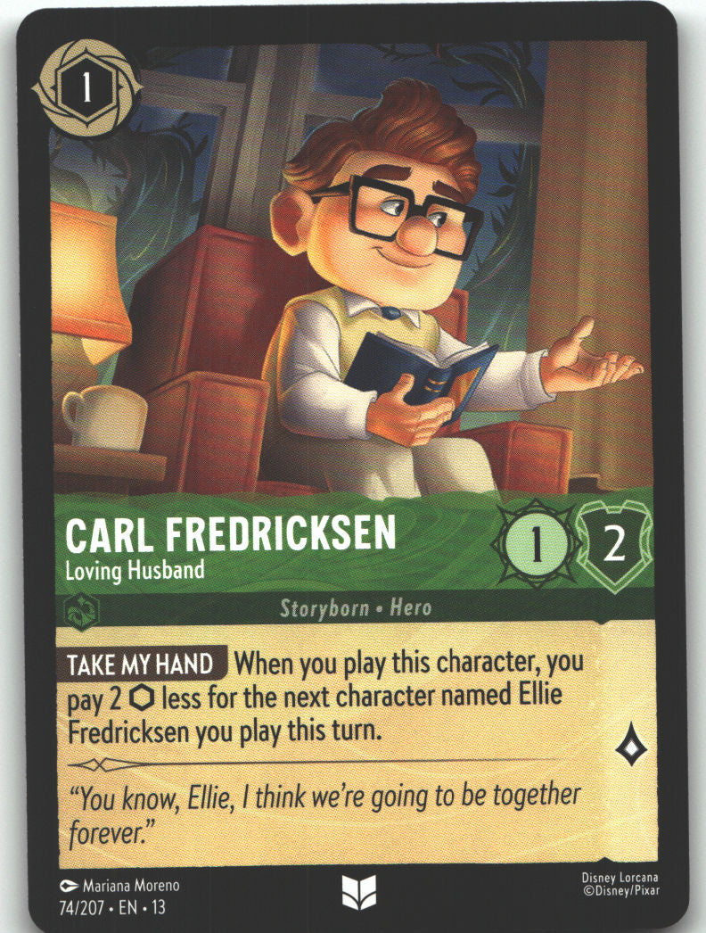 Carl Fredricksen - Loving Husband