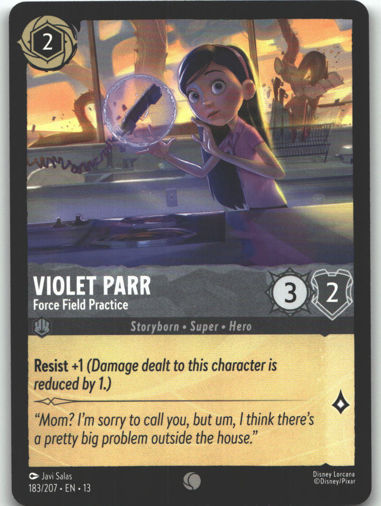 Violet Parr - Force Field Practice