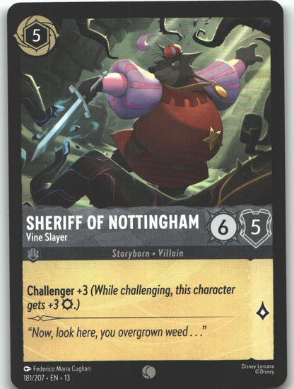 Sheriff of Nottingham - Vine Slayer