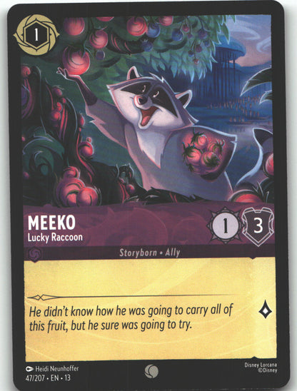 Meeko - Lucky Raccoon