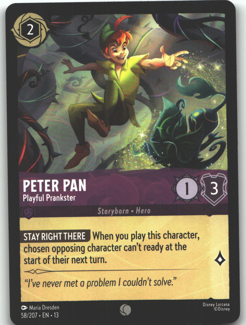 Peter Pan - Playful Prankster