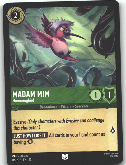Madam Mim - Hummingbird