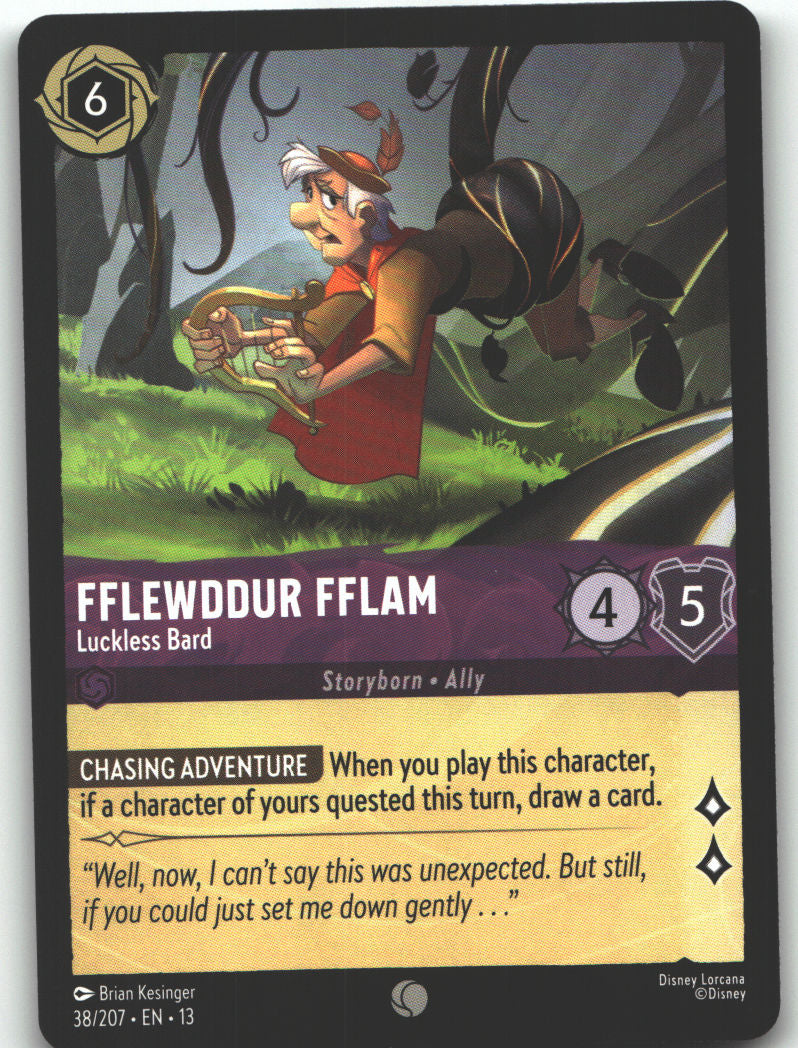 Fflewddur Fflam - Luckless Bard