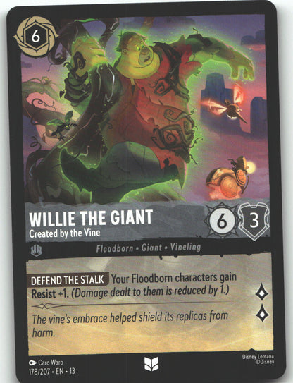 Willie the Giant - Created by the Vine