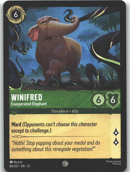 Winifred - Exasperated Elephant