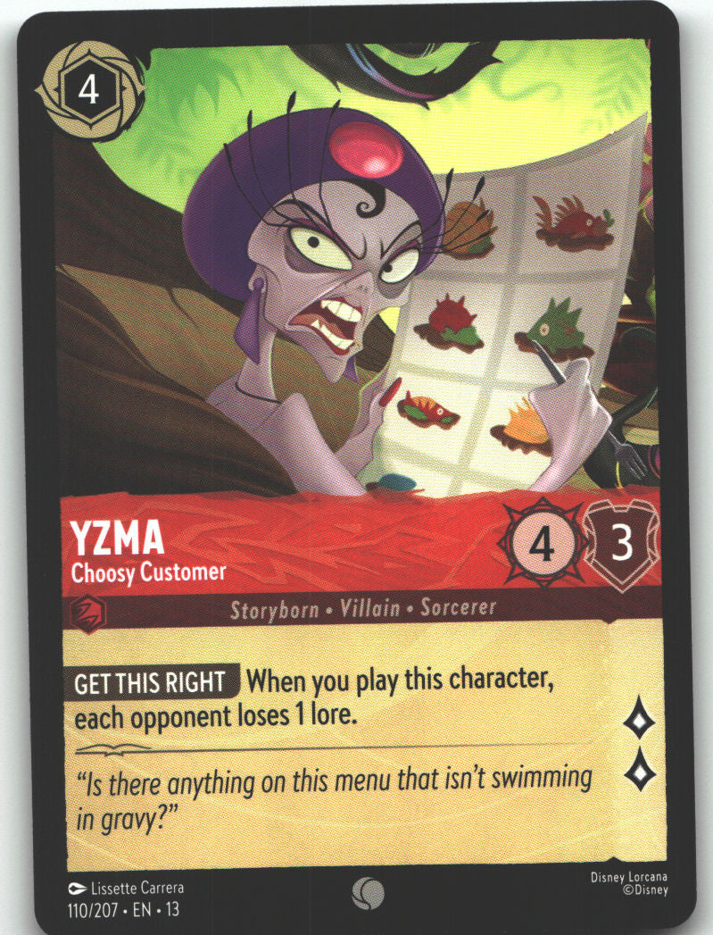 Yzma - Choosy Customer