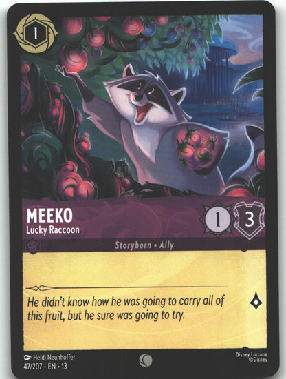 Meeko - Lucky Raccoon