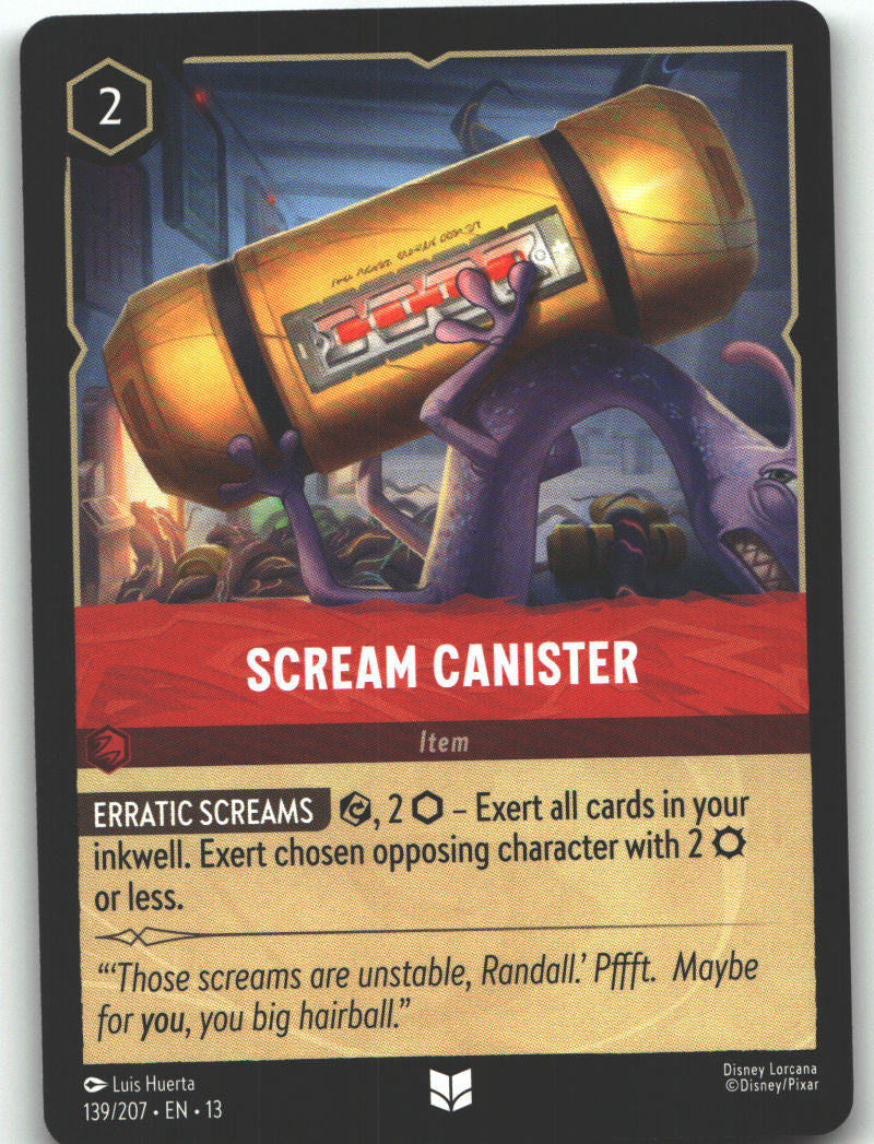 Scream Canister