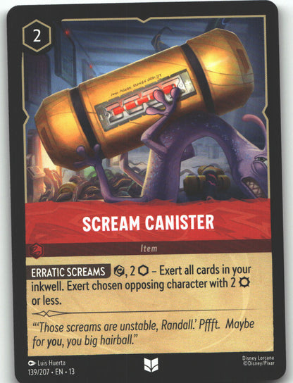 Scream Canister
