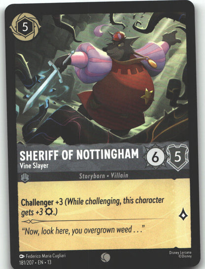 Sheriff of Nottingham - Vine Slayer