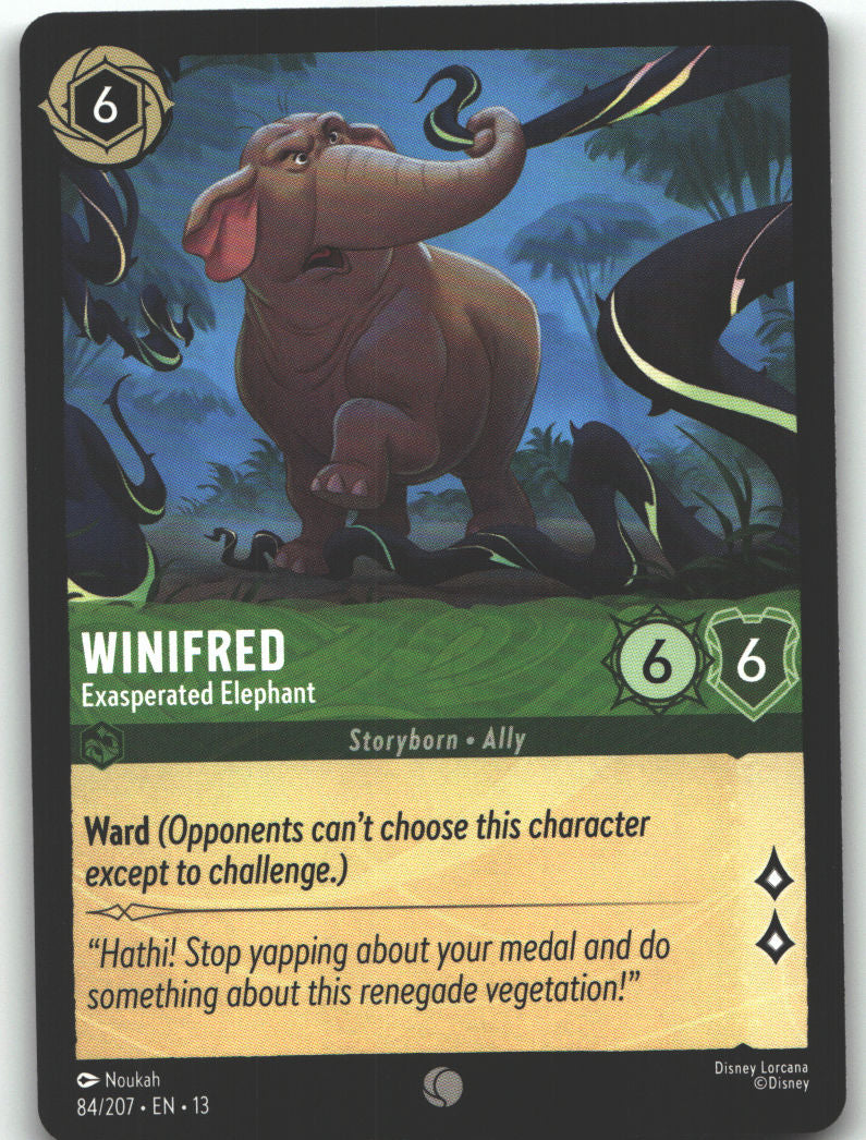 Winifred - Exasperated Elephant