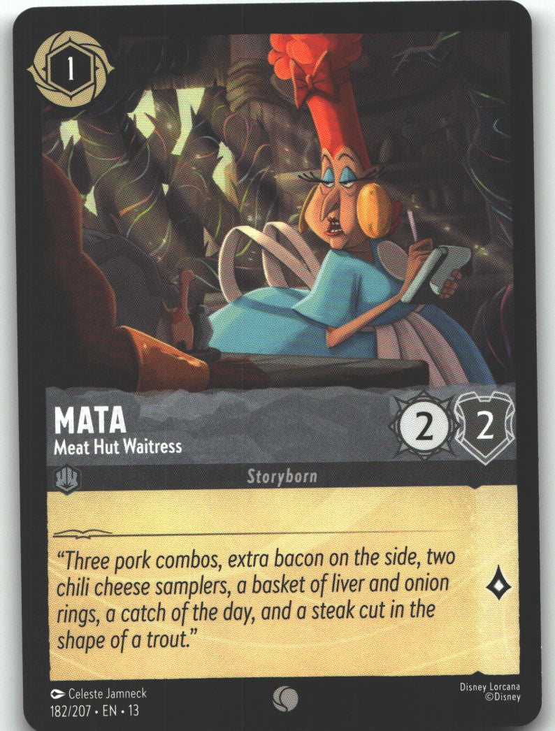 Mata - Meat Hut Waitress