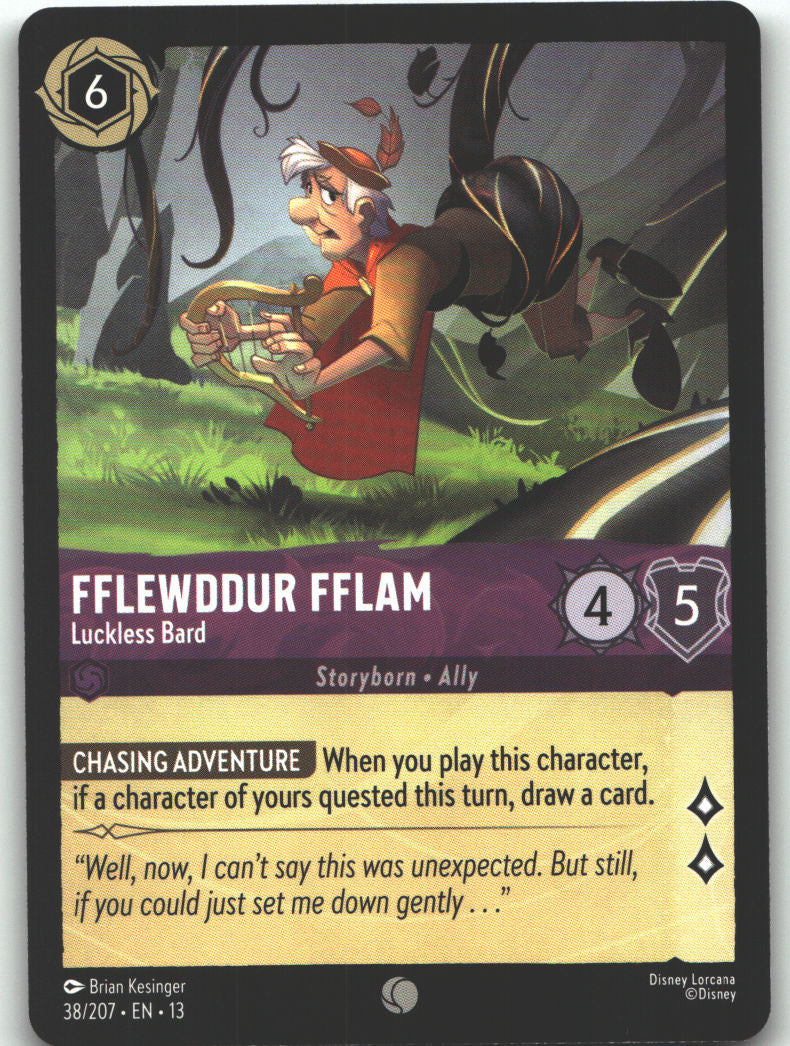 Fflewddur Fflam - Luckless Bard