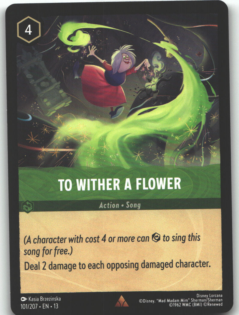To Wither a Flower
