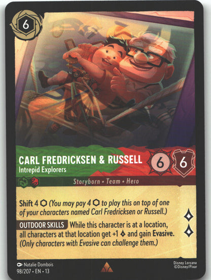 Carl Fredricksen & Russell - Intrepid Explorers