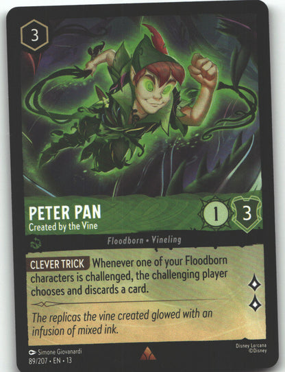 Peter Pan - Created by the Vine