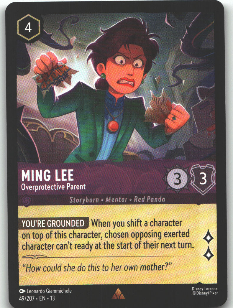 Ming Lee - Overprotective Parent