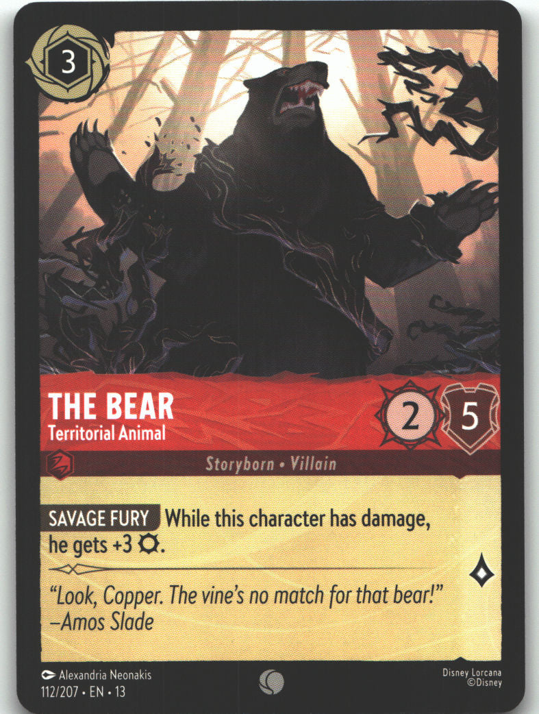 The Bear - Territorial Animal