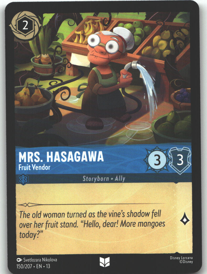 Mrs. Hasagawa - Fruit Vendor