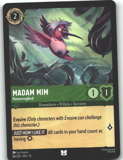 Madam Mim - Hummingbird