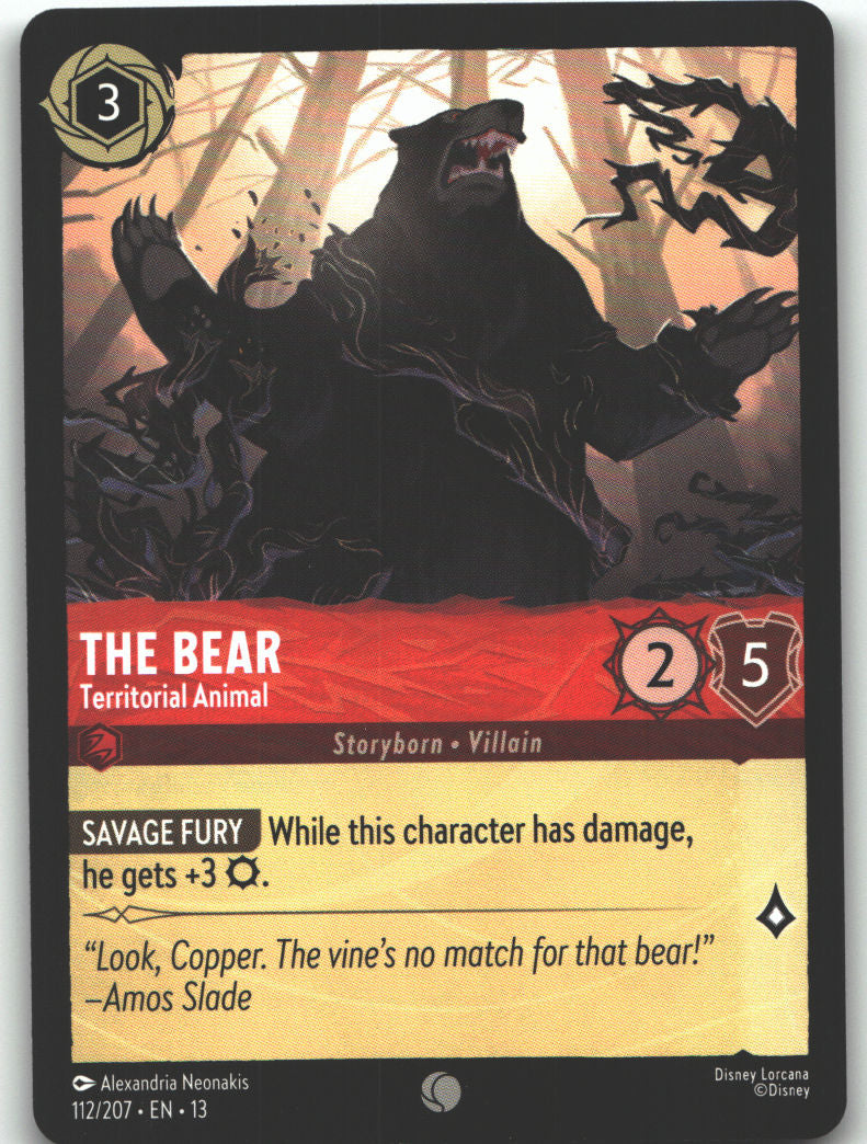 The Bear - Territorial Animal
