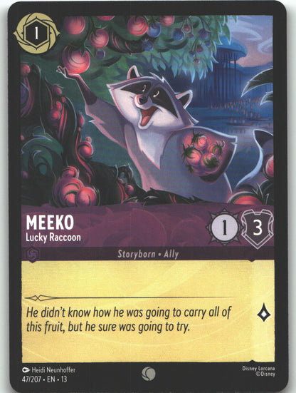 Meeko - Lucky Raccoon