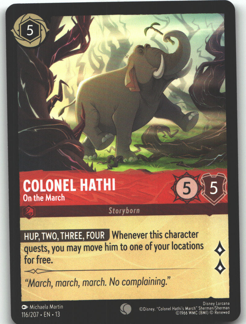 Colonel Hathi - On the March