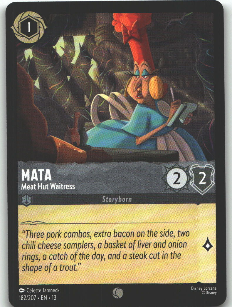 Mata - Meat Hut Waitress