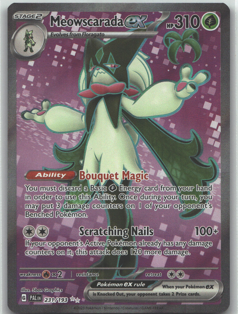 Meowscarada ex - 231/193