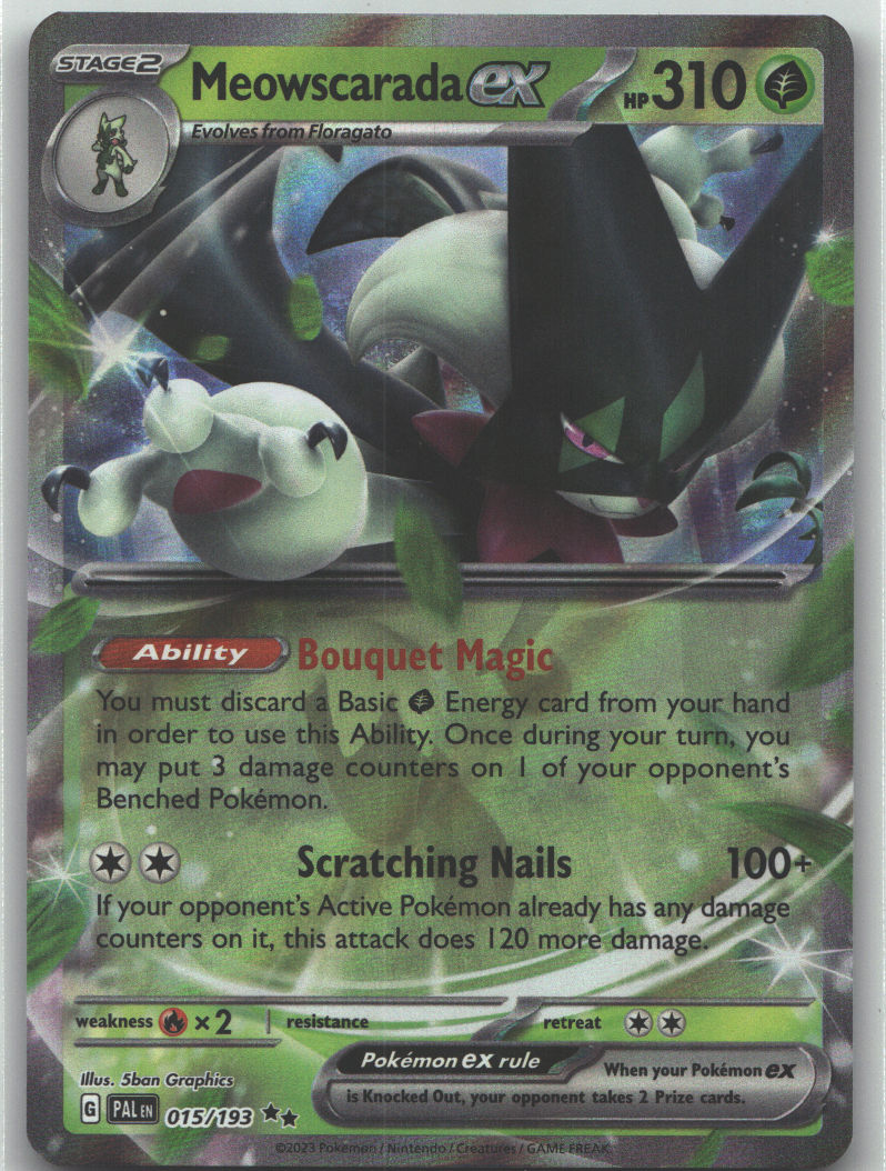 Meowscarada ex - 015/193