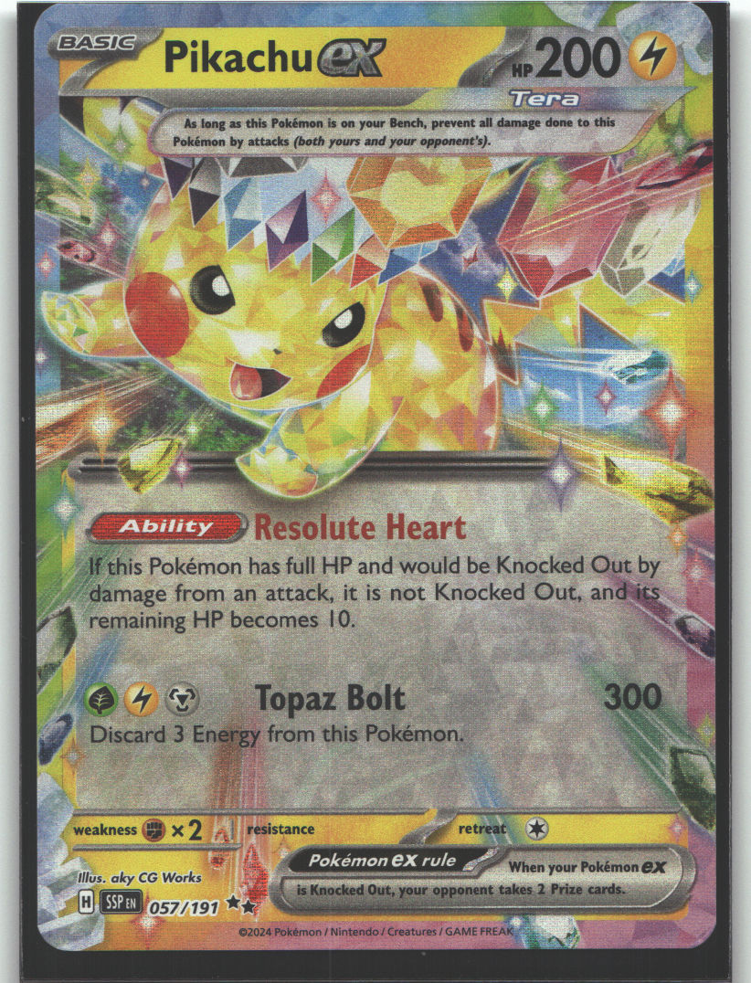 Pikachu ex - 057/191