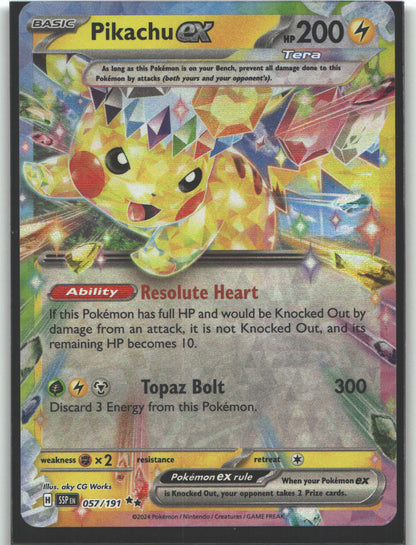 Pikachu ex - 057/191