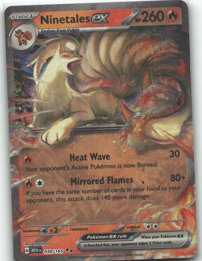 Ninetales ex - 038/165