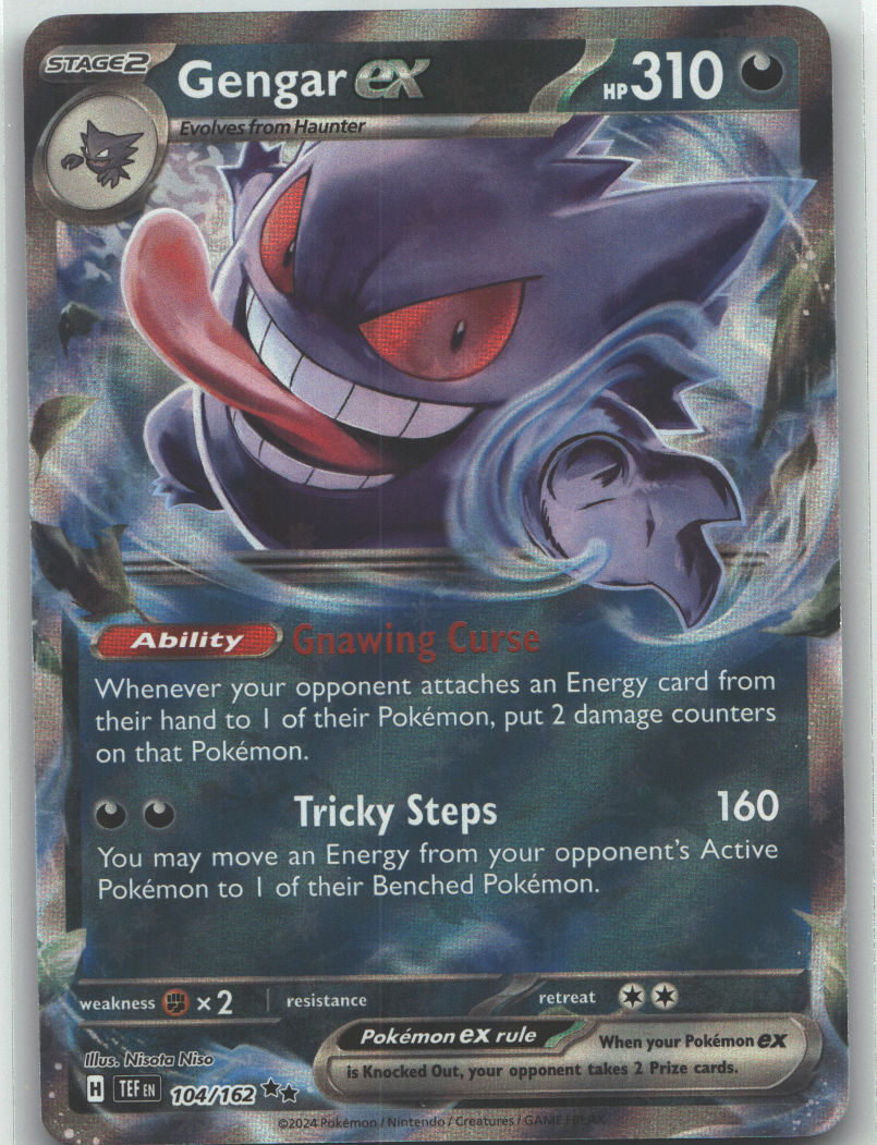 Gengar ex - 104/162