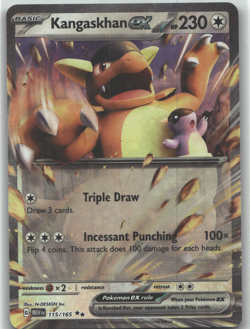 Kangaskhan ex - 115/165