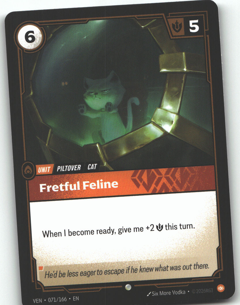 Fretful Feline