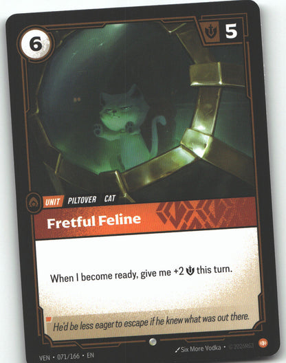 Fretful Feline