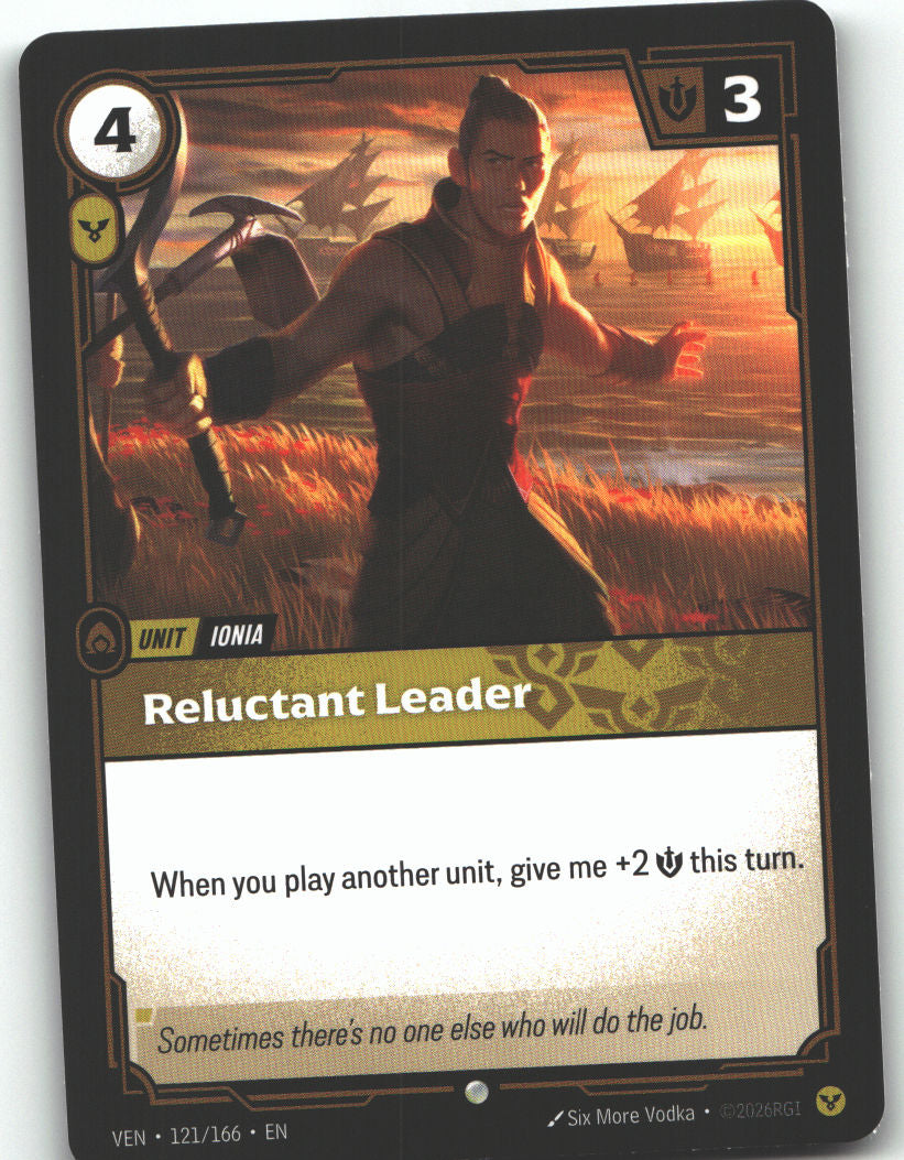 Reluctant Leader
