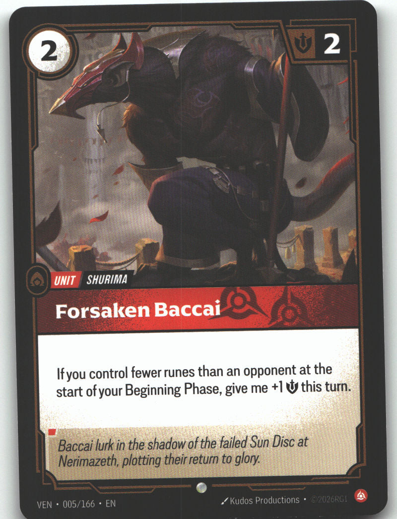 Forsaken Baccai
