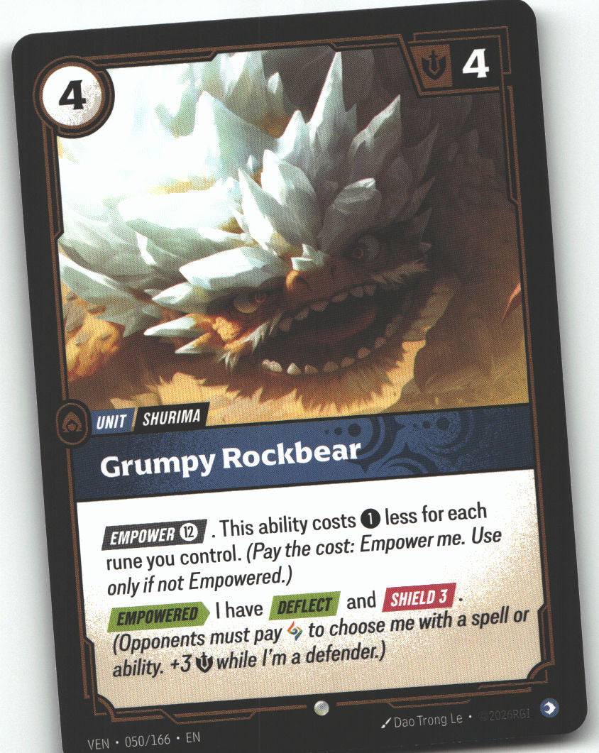 Grumpy Rockbear